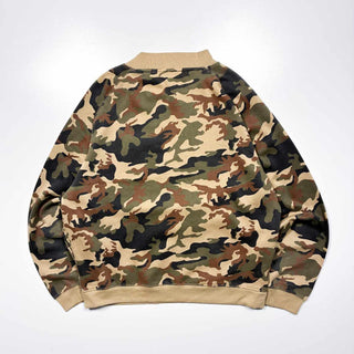 90's ACTIVE JOE ウッドランドカモ 3ポケット スウェット シャツ