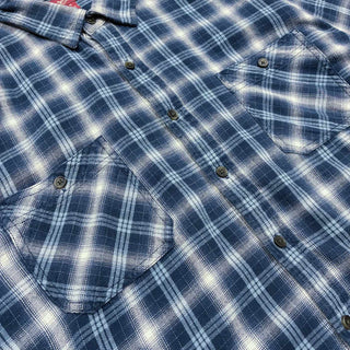 00's ARIZONA JEAN CO. シャドーチェック ライトネル L/Sシャツ