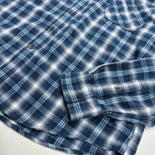 00's ARIZONA JEAN CO. シャドーチェック ライトネル L/Sシャツ
