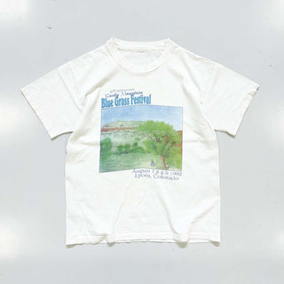 90's "Blue Grass Festival" グラフィック プリント Tシャツ