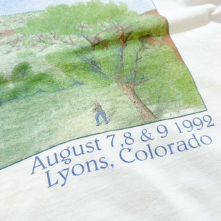 90's "Blue Grass Festival" グラフィック プリント Tシャツ