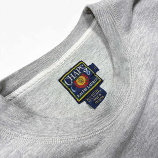 90's CHAPS RALPH LAUREN カレッジ風 プリントロゴ スウェットシャツ