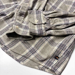 90's CHAPS RALPH LAUREN ウール混 チェック L/S ネルシャツ