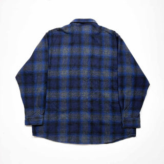 90's CLAYBROOKE OUTDOORS ウール混 オンブレチェック L/S ネルシャツ