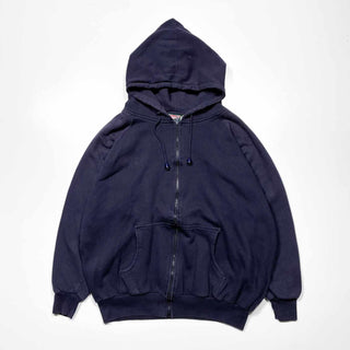90's COLEMAN ダブルフェイス ラグラン フルジップ スウェット パーカ