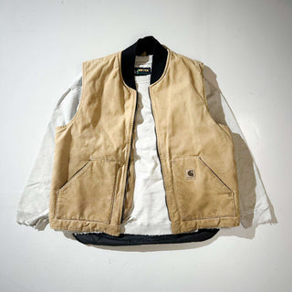 90's Carhartt キルティング ダックベスト