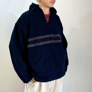 ～90's EARTH RAGZ フリース スキッパー メキシカン パーカ