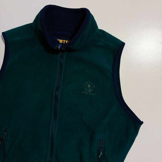 90's EBTEK by Eddie Bauer フリース ベスト(グリーン)