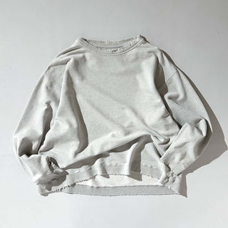 90's Eddie Bauer EBTEK "極太アーム" ボロ 無地 スウェット シャツ