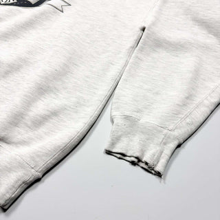 90's Eddie Bauer 前V ロゴプリント スウェットシャツ