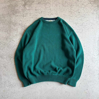 90's FIELD GEAR コットン ニットセーター
