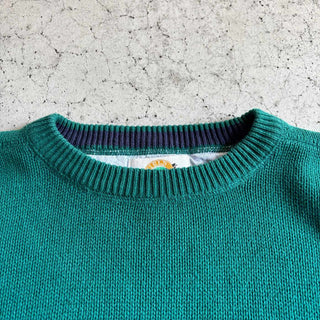 90's FIELD GEAR コットン ニットセーター