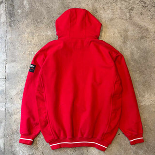 90's FUBU リバースウィーブタイプ 刺繍 スウェット パーカ