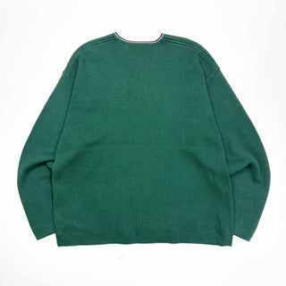 90's GAP リブライン コットン ニット セーター