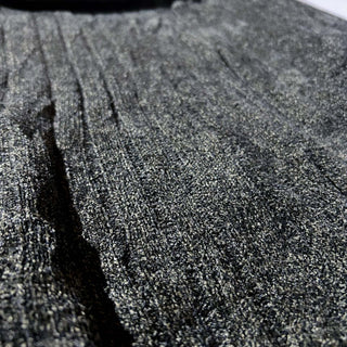 90's GEOFFREY BEENE モールニット セーター(オリーブ)