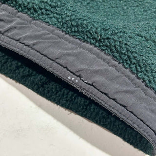 90's GREG NORMAN デナリタイプ ナイロン切替 ハーフジップ フリース ジャケット