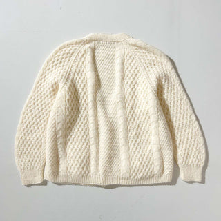 90's "HANDKNIT" BLARNEY WOOLLEN MILLS アランニット カーディガン