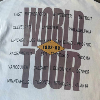 90's Hanes BRUCE SPRINGSTEEN ワールドツアー プリント Tシャツ