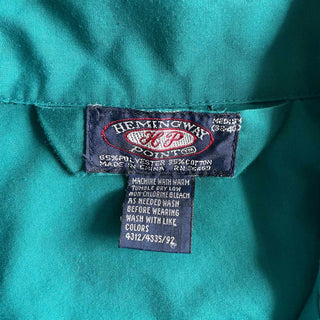 90's HEMINGWAY POINT パジャマ L/S シャツ