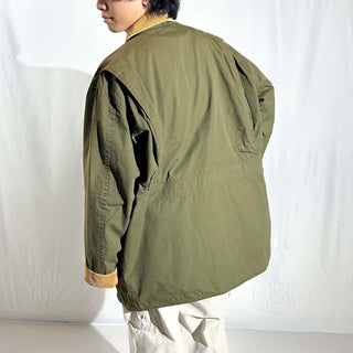 90's J.Crew オリーブ 襟コーデュロイ ハンティング ジャケット