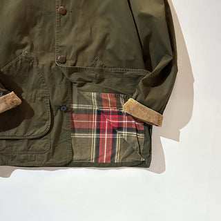 90's J.Crew オリーブ 襟コーデュロイ ハンティング ジャケット