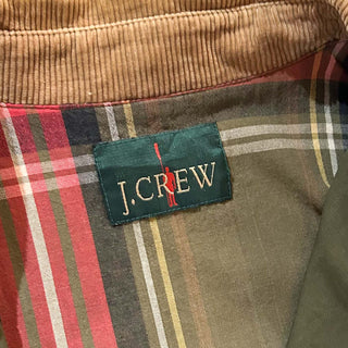 90's J.Crew オリーブ 襟コーデュロイ ハンティング ジャケット