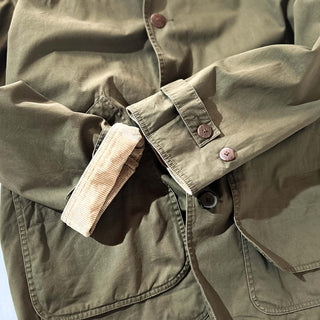 90's J.Crew オリーブ 襟コーデュロイ ハンティング ジャケット