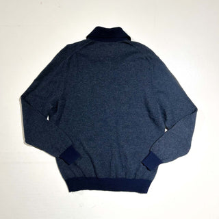 90's JOS.A.BANK バイカラー ドライバーズ ニットセーター