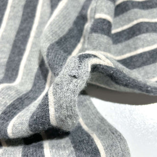 90's JOS.A.BANK ラムウール マルチストライプ Vネック ニット セーター