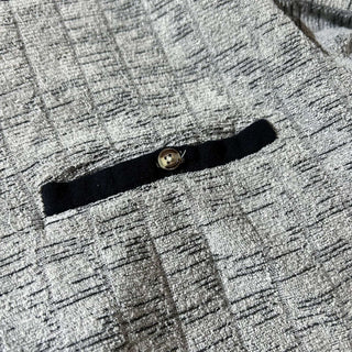 90's John Blair レーヨン混 パイル地 L/S ポロシャツ