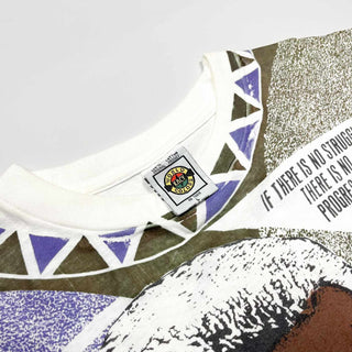 90's  KACY Word Colors "Positive Men" オールオーバーTシャツ