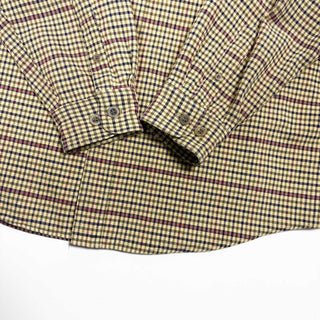 90's L.L.BEAN コットン B.D. チェック L/S シャツ