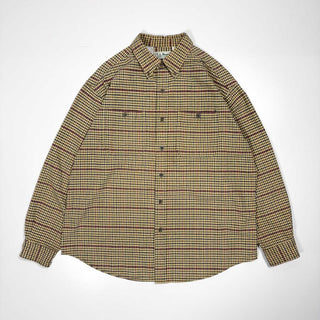 90's L.L.BEAN コットン B.D. チェック L/S シャツ