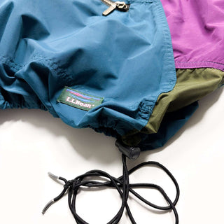 90's L.L.Bean チロリアンテープ ハーフジップ ナイロン ジャケット