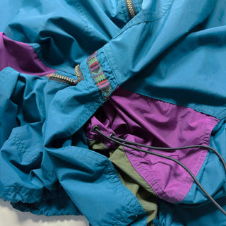 90's L.L.Bean チロリアンテープ ハーフジップ ナイロン ジャケット