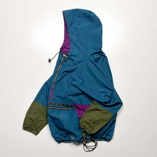 90's L.L.Bean チロリアンテープ ハーフジップ ナイロン ジャケット