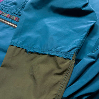 90's L.L.Bean チロリアンテープ ハーフジップ ナイロン ジャケット