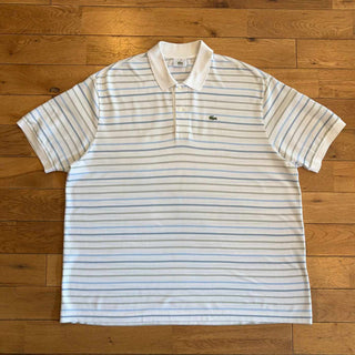 90's LACOSTE ボーダー S/S ポロシャツ