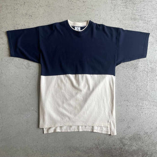 90's "made in USA" Lee "HEAVY WEIGHT COTTON" 2トーン 切り替え Tシャツ