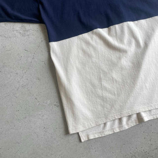 90's "made in USA" Lee "HEAVY WEIGHT COTTON" 2トーン 切り替え Tシャツ