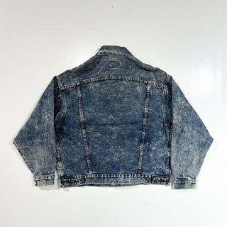 90's Levi's ケミカルウォッシュ デニム トラッカー ジャケット