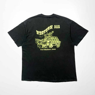 ～90's Lite Beer 両面プリント Tシャツ