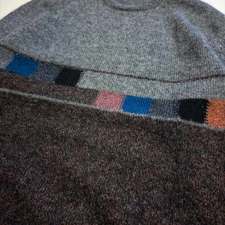 ～90's "MADE IN ITALY" alan craig コンポジション デザイン ウール ニット セーター