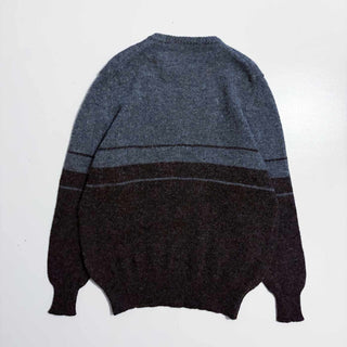 ～90's "MADE IN ITALY" alan craig コンポジション デザイン ウール ニット セーター