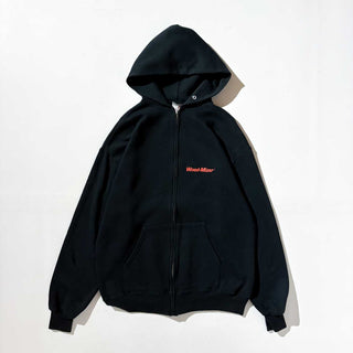 90's "MADE IN MEXICO" JERZEES 両面プリント フルジップ スウェットパーカ