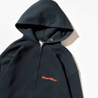 90's "MADE IN MEXICO" JERZEES 両面プリント フルジップ スウェットパーカ