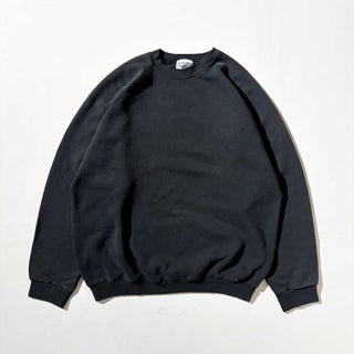 90's "MADE IN USA" DISCUS ソリッド スウェットシャツ(ブラック)