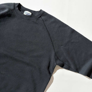 90's "MADE IN USA" DISCUS ソリッド スウェットシャツ(ブラック)