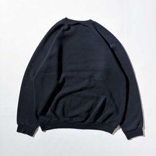 90's "MADE IN USA" DISCUS ソリッド スウェットシャツ(ブラック)