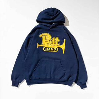 90's "MADE IN USA" JERZEES "Pitt BAND" スウェット パーカ